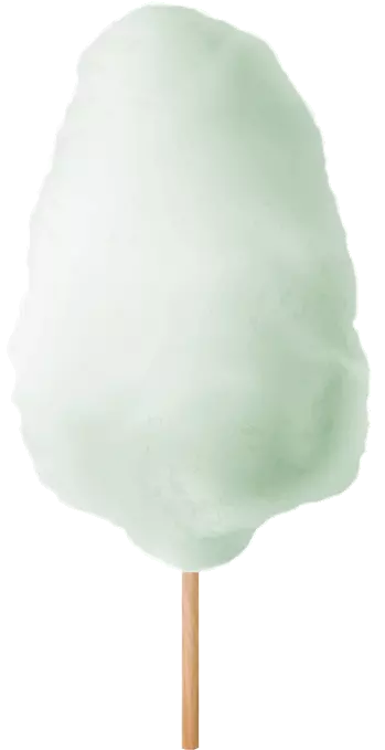 Glowy Yummy Cotrizar barato Carrito algodones sabores toppings wedding planners