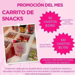 Promocion Carrito Snacks Agosto Refill