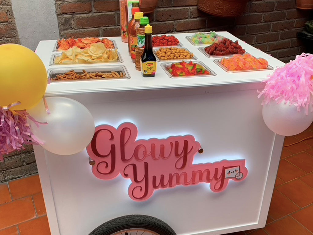 Carritos De Servicio Algodones Y Snacks Para Eventos Y Fiestas