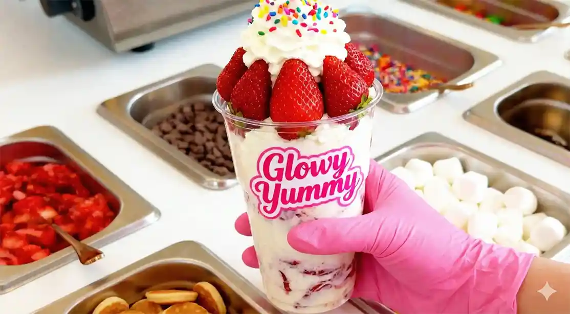 Carrito de fresas con crema y toppings para eventos y fiestas en ciudad de mexico