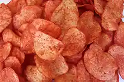 Papas adobadas fritas Snacks